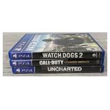 (3) PlayStation 4 Games