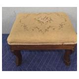 Decorative Floral Footstool