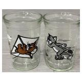 (2) Vintage 1990 Tom & Jerry Cups