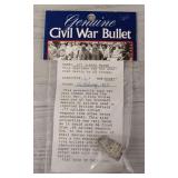 Genuine Civil War Bullet