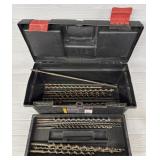 Tool Box Full of Large Drill Bits