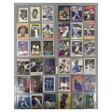 (36) Baseball Cards in Plastic Sleeves