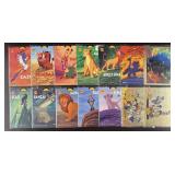 (14) Sky Box Disney Collectible Cards