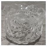 Vintage Crystal Cut Candy Bowl