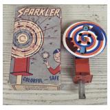 Tin Spinning Sparkler