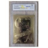 23KT Gold Star Wars Card: Millennium Falcon