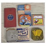 (5) Pocket Coin Banks