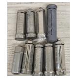 (9) Coin Tubes