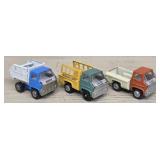 (3) Marx Die-cast Trucks