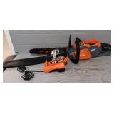 Atlas 40v Chain Saw With Charger