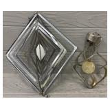 (3) Metal Decor Yard/Tree Spinners