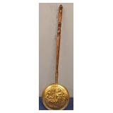 Vintage Brass Bed Warmer