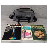 Camera Case & 3 Camera Books