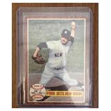 Vintage 1962 Topps Whitney Ford Baseball Card