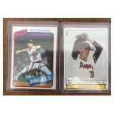 (2) 1979/80 Topps Nolan Ryan Baseball Cards