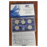 2008 Quarters Mint Proof Set