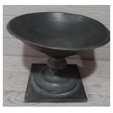 Footed Zinc Bowl