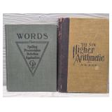(2) Vintage Educational Books
