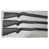 (3) Ruger Synthetic Rifle Stocks