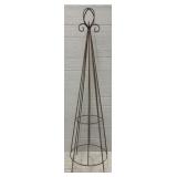 Ornate Twisted Wrought Iron Plant Trellis