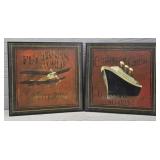 (2) Fabrice de Villenueve Stretched Canvas