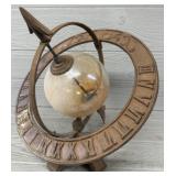 Cast Iron Armillary Sun Dial
