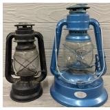 (2) Metal Lanterns