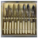Vintage Silver Plated Fork/Knife 12-Piece Set