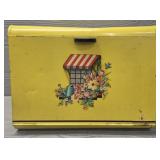 Vintage Metal Bread Box