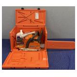Husqvarna Chainsaw w/ Case and Extras