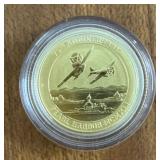 75th Anniversary Pearl Harbor 1/10oz Gold Coin