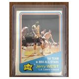 1972 Topps Jerry West Basketball Card