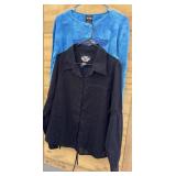 (2) Ladies Harley Davidson Shirts