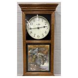 Wild Wings Wolf Design Wall Clock