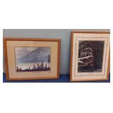 (2) Prints In Frames