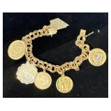 12k GF Charm Bracelet & Charms