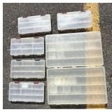 (6) Organizer Latching Cases/ Tackle Boxes
