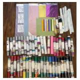 (45)+ Rolls of Cricut Vinyl & More
