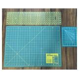 (3) Rotary Mats for Cutting/ Measuring