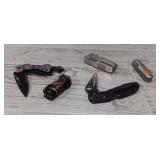 Variety of Pocket Knives
