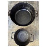 (2) Cast Iron Dutch Ovens