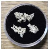 Silver Crystal Nuggets Specimen #1
