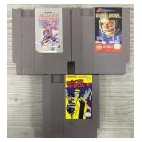 (3) Original NES Nintendo Games