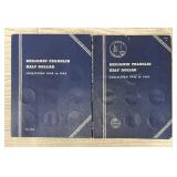 (2) Franklin Half Dollar Collection Books