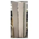 Tall Pastel Green Upholstered Divider