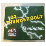 (500) Rds 22 Remington ammo