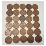 (30) Wheat Pennies
