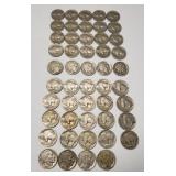 (49) Buffalo Nickels