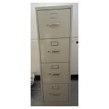 4-Drawer Metal Filing Cabinet