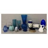 Assorted Misc Glass & Other Items